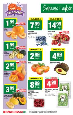 SPAR - gazetka promocyjna Gazetka Eurospar od środy 21.10 do soboty 31.10 - strona 2