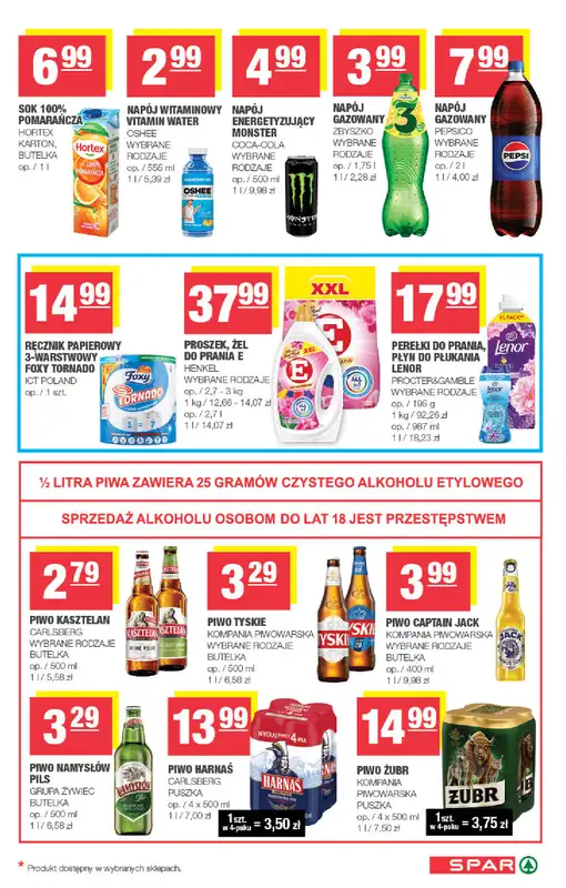 SPAR - gazetka promocyjna Gazetka od środy 21.10 do soboty 31.10 - strona 7