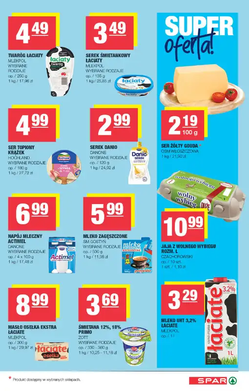 SPAR - gazetka promocyjna Gazetka od środy 21.10 do soboty 31.10 - strona 3