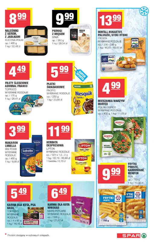 SPAR - gazetka promocyjna Gazetka od środy 21.10 do soboty 31.10 - strona 5