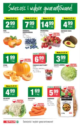 SPAR - gazetka promocyjna Gazetka od środy 21.10 do soboty 31.10 - strona 2