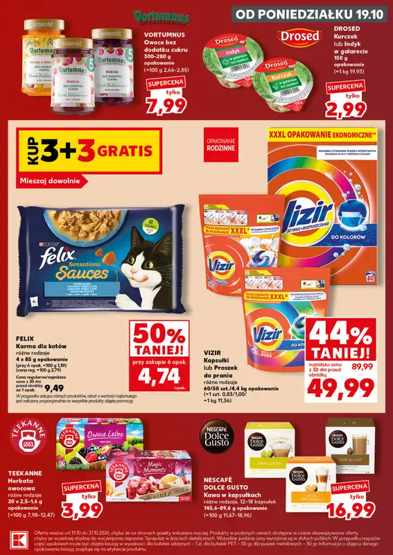 Kaufland - gazetka promocyjna Mocny Start od poniedziałku 19.10 do środy 21.10 - strona 3