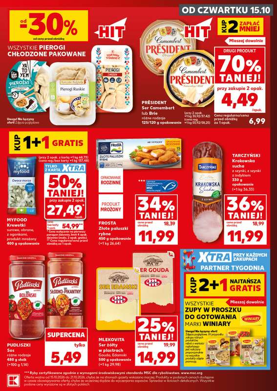 Kaufland - gazetka promocyjna Mocny Start od poniedziałku 19.10 do środy 21.10 - strona 11