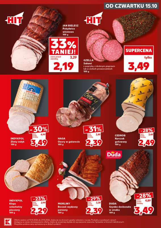 Kaufland - gazetka promocyjna Mocny Start od poniedziałku 19.10 do środy 21.10 - strona 15