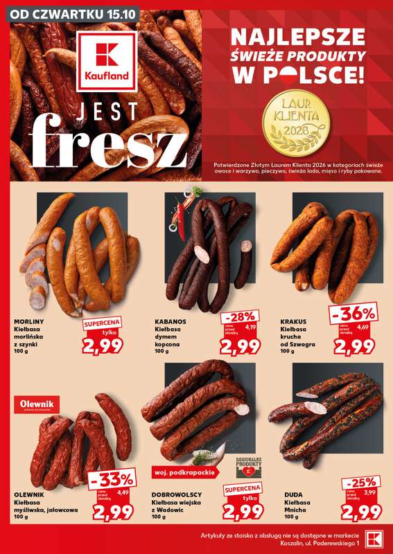 Kaufland - gazetka promocyjna Mocny Start od poniedziałku 19.10 do środy 21.10 - strona 14
