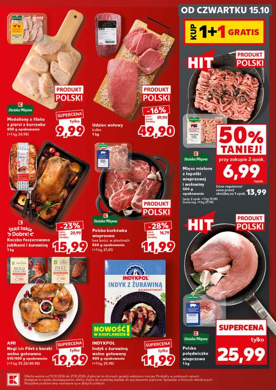 Kaufland - gazetka promocyjna Mocny Start od poniedziałku 19.10 do środy 21.10 - strona 21