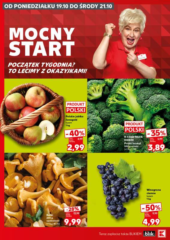 Kaufland - gazetka promocyjna Mocny Start od poniedziałku 19.10 do środy 21.10 - strona 4