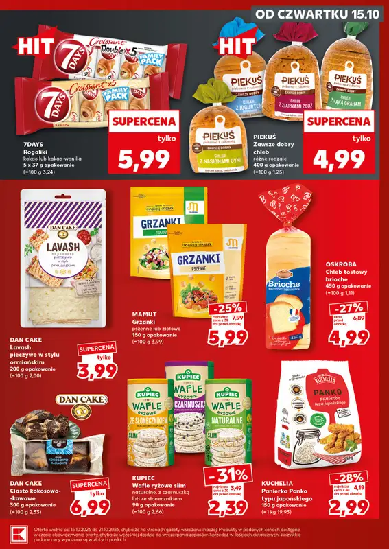 Kaufland - gazetka promocyjna Mocny Start od poniedziałku 19.10 do środy 21.10 - strona 19