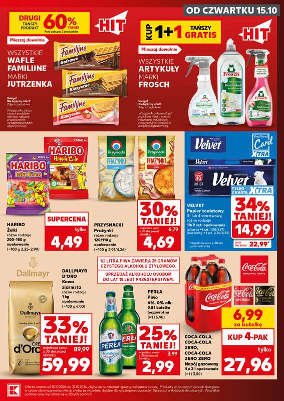 Kaufland - gazetka promocyjna Mocny Start od poniedziałku 19.10 do środy 21.10 - strona 13