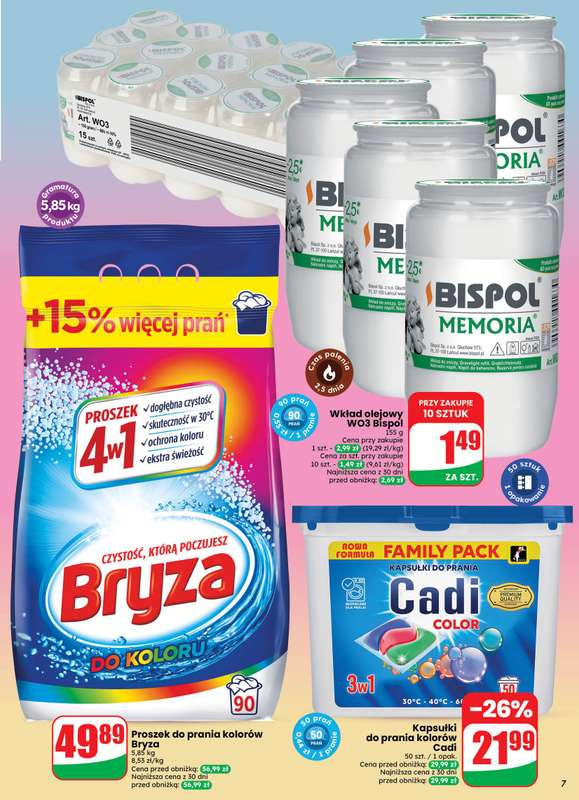 Dino - gazetka promocyjna Weekendowe okazje od piątku 16.10 do soboty 17.10 - strona 7