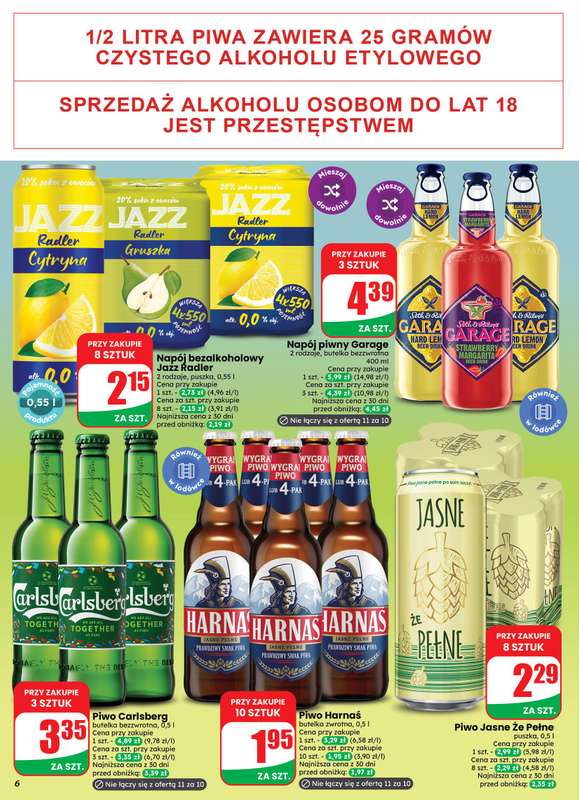 Dino - gazetka promocyjna Weekendowe okazje od piątku 16.10 do soboty 17.10 - strona 6