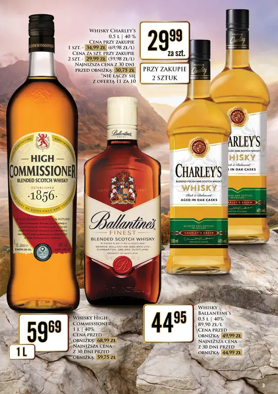Dino - gazetka promocyjna Oferta alkoholowa od piątku 16.10 do soboty 17.10 - strona 3
