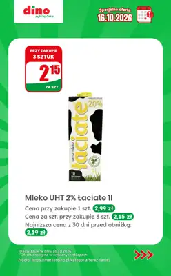Dino - gazetka promocyjna Specjalna oferta na 16.10.2026 - promocje spoza gazetki od piątku 16.10 do piątku 16.10 - strona 3