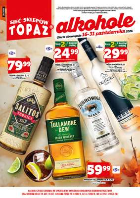 TOPAZ - gazetka promocyjna Ulotka alkoholowa od piątku 16.10 do soboty 31.10 - strona 3