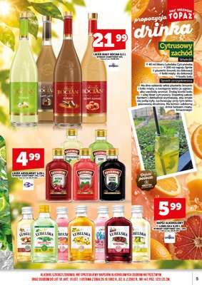 TOPAZ - gazetka promocyjna Ulotka alkoholowa od piątku 16.10 do soboty 31.10 - strona 7