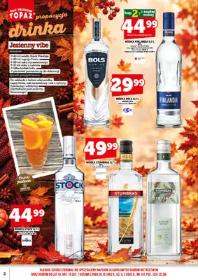 TOPAZ - gazetka promocyjna Ulotka alkoholowa od piątku 16.10 do soboty 31.10 - strona 4
