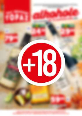 TOPAZ - gazetka promocyjna Ulotka alkoholowa od piątku 16.10 do soboty 31.10