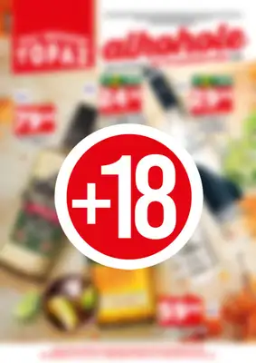 TOPAZ - gazetka promocyjna Ulotka alkoholowa od piątku 16.10 do soboty 31.10