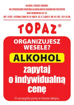 TOPAZ - gazetka promocyjna Ulotka alkoholowa od piątku 16.10 do soboty 31.10 - strona 2