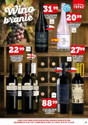 TOPAZ - gazetka promocyjna Ulotka alkoholowa od piątku 16.10 do soboty 31.10 - strona 13
