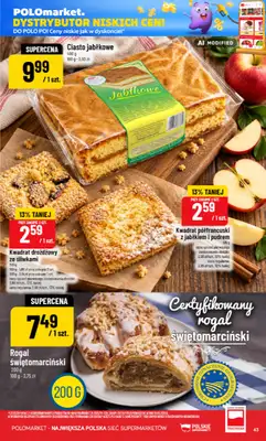 POLOmarket - gazetka promocyjna Gazetka od środy 14.10 do wtorku 20.10 - strona 43