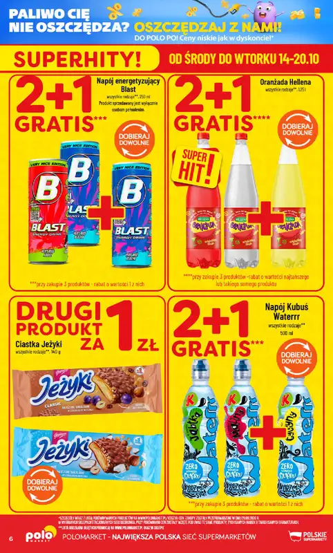 POLOmarket - gazetka promocyjna Gazetka od środy 14.10 do wtorku 20.10 - strona 6