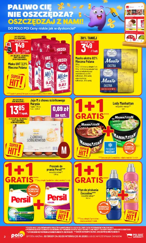 POLOmarket - gazetka promocyjna Gazetka od środy 14.10 do wtorku 20.10 - strona 2