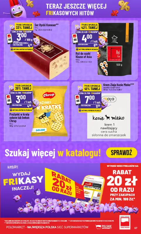 POLOmarket - gazetka promocyjna Gazetka od środy 14.10 do wtorku 20.10 - strona 67