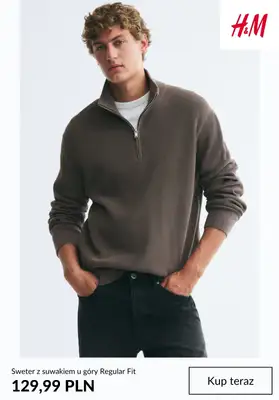 H&M - gazetka promocyjna Dzianinowe hity - kolekcja męska od soboty 17.10  - strona 2