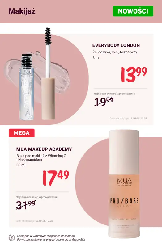 Rossmann - gazetka promocyjna Nowości na promocji! od soboty 17.10 do środy 28.10 - strona 8