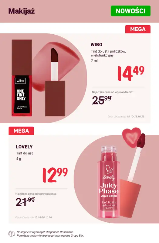 Rossmann - gazetka promocyjna Nowości na promocji! od soboty 17.10 do środy 28.10 - strona 7
