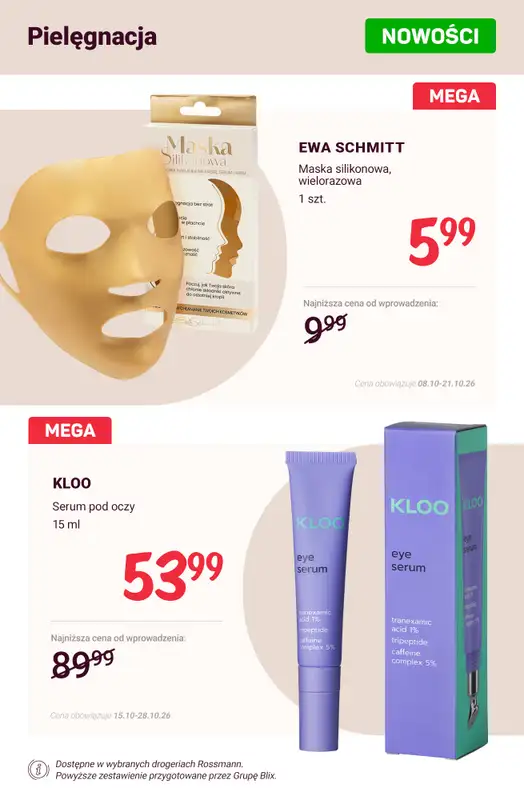 Rossmann - gazetka promocyjna Nowości na promocji! od soboty 17.10 do środy 28.10 - strona 5