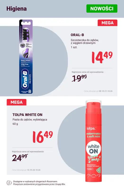 Rossmann - gazetka promocyjna Nowości na promocji! od soboty 17.10 do środy 28.10 - strona 10