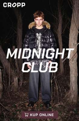 Cropp - gazetka promocyjna Kolekcja Midnight Club dla niego od niedzieli 18.10 