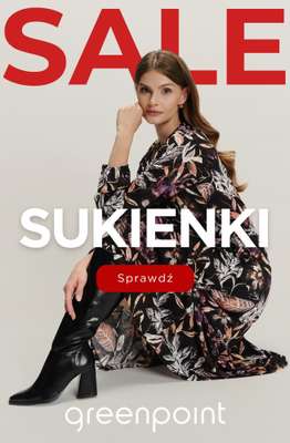 Greenpoint - gazetka promocyjna Jesienne sukienki na wyprzedaży od piątku 16.10 