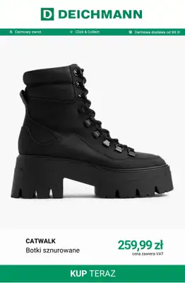 Deichmann - gazetka promocyjna -20% na nieprzecenione buty przy zakupach pow. 249 zł od soboty 17.10 do środy 21.10 - strona 4