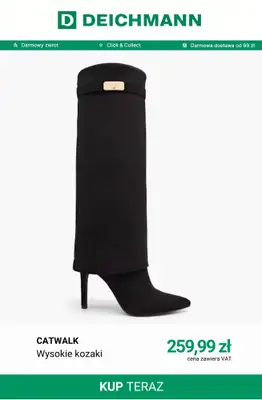 Deichmann - gazetka promocyjna -20% na nieprzecenione buty przy zakupach pow. 249 zł od soboty 17.10 do środy 21.10 - strona 10