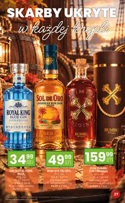 Twój Market - gazetka promocyjna Katalog Alkoholowy od poniedziałku 19.10 do poniedziałku 30.11 - strona 27