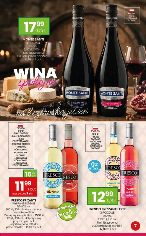 Twój Market - gazetka promocyjna Katalog Alkoholowy od poniedziałku 19.10 do poniedziałku 30.11 - strona 7