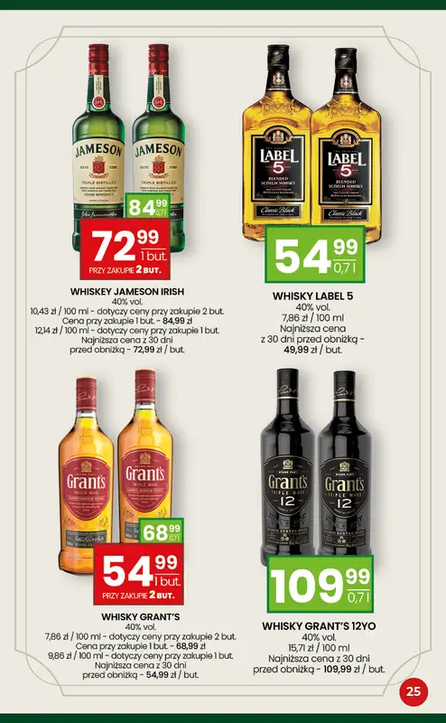 Twój Market - gazetka promocyjna Katalog Alkoholowy od poniedziałku 19.10 do poniedziałku 30.11 - strona 25