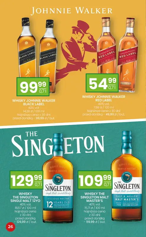 Twój Market - gazetka promocyjna Katalog Alkoholowy od poniedziałku 19.10 do poniedziałku 30.11 - strona 26