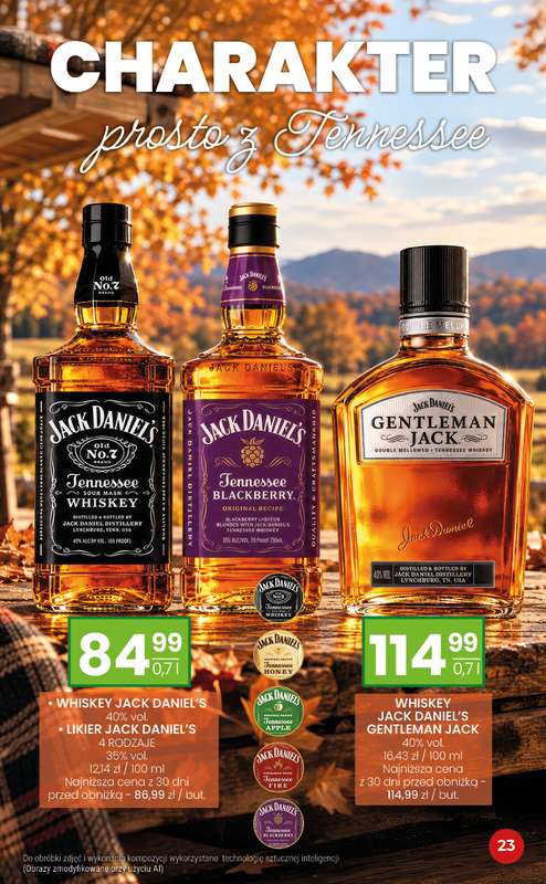 Twój Market - gazetka promocyjna Katalog Alkoholowy od poniedziałku 19.10 do poniedziałku 30.11 - strona 23