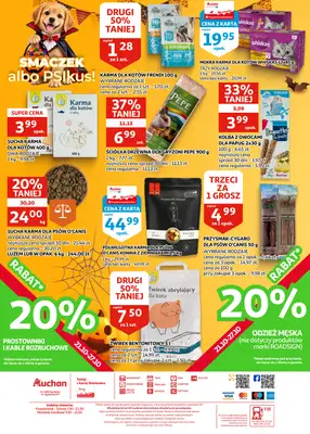 Auchan - gazetka promocyjna Gazetka Racibórz I Wywołujemy strasznie dobre okazje od środy 21.10 do wtorku 03.11 - strona 30