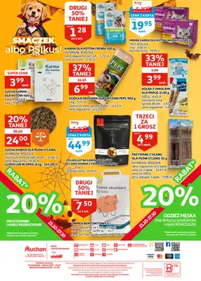 Auchan - gazetka promocyjna Gazetka Zielona Góra I Wywołujemy strasznie dobre okazje od środy 21.10 do wtorku 03.11 - strona 30