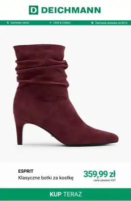 Deichmann - gazetka promocyjna Nowości na jesień od niedzieli 18.10  - strona 13