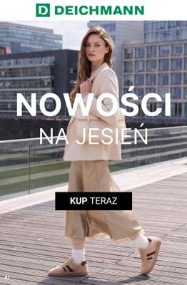 Deichmann - gazetka promocyjna Nowości na jesień od niedzieli 18.10 