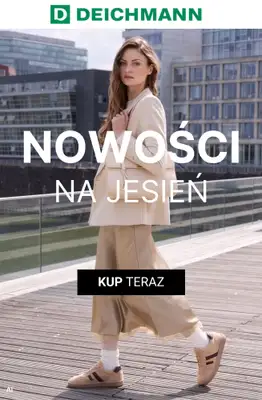 Deichmann - gazetka promocyjna Nowości na jesień od niedzieli 18.10 