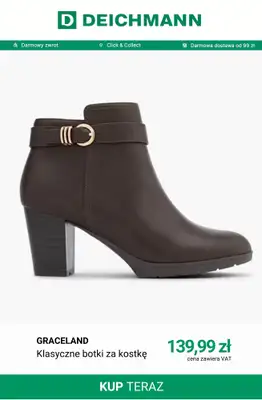 Deichmann - gazetka promocyjna Nowości na jesień od niedzieli 18.10  - strona 8
