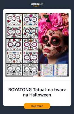 Amazon - gazetka promocyjna Kostiumy Halloweenowe do 100 zł od soboty 17.10  - strona 7