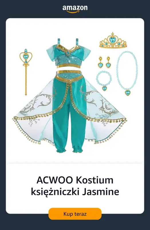Amazon - gazetka promocyjna Kostiumy Halloweenowe do 100 zł od soboty 17.10  - strona 12